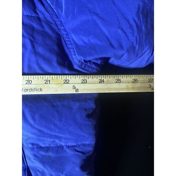 Eddie Bauer Womens Medium Goose Down Puffer Jacket Purple Vintage Short Cropped - Picture 9 of 10